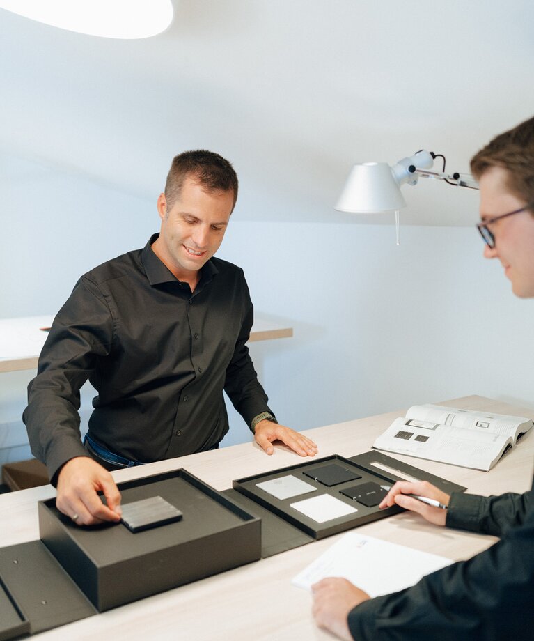 Schalterauswahl Ingenieurbüro Germann | © Lukas Budimaier